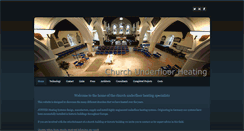Desktop Screenshot of churchunderfloorheating.com