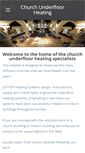Mobile Screenshot of churchunderfloorheating.com